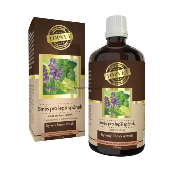 Směs pro lepší spánek tinktura 100 ml