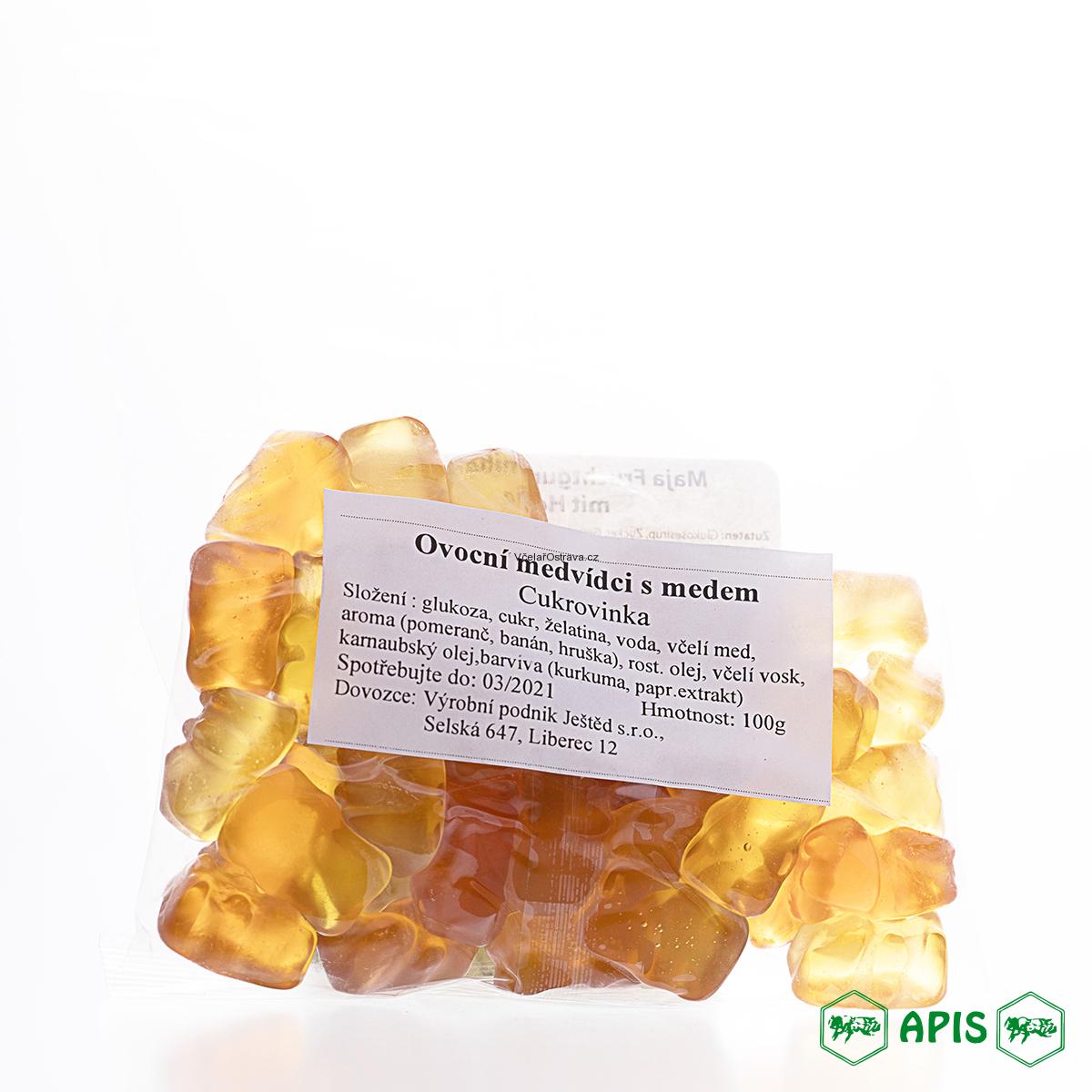 Bonbony medoví medvídci 100 g