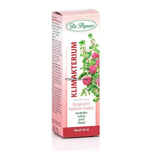 Klimakterium tinktura - bylinné kapky 50 ml