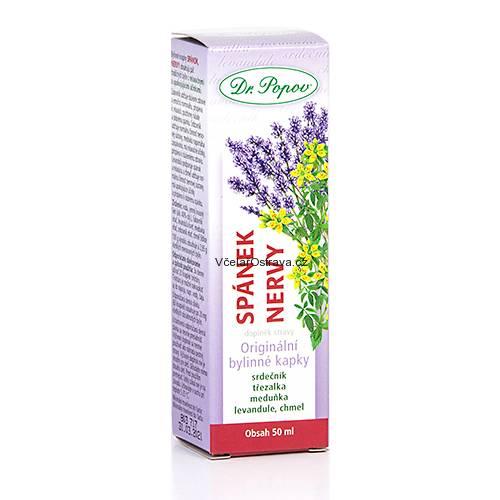 Spánek nervy tinktura - bylinné kapky 50 ml