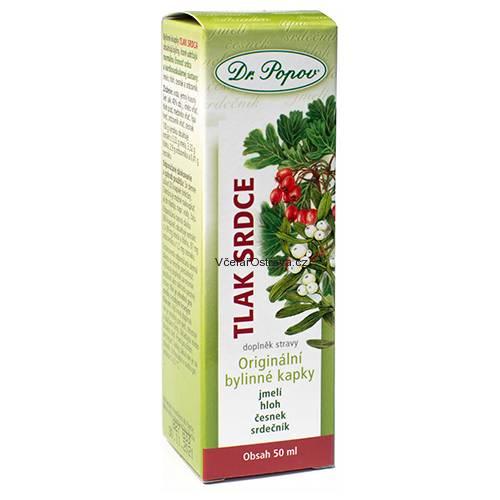 Tlak srdce tinktura - bylinné kapky 50 ml