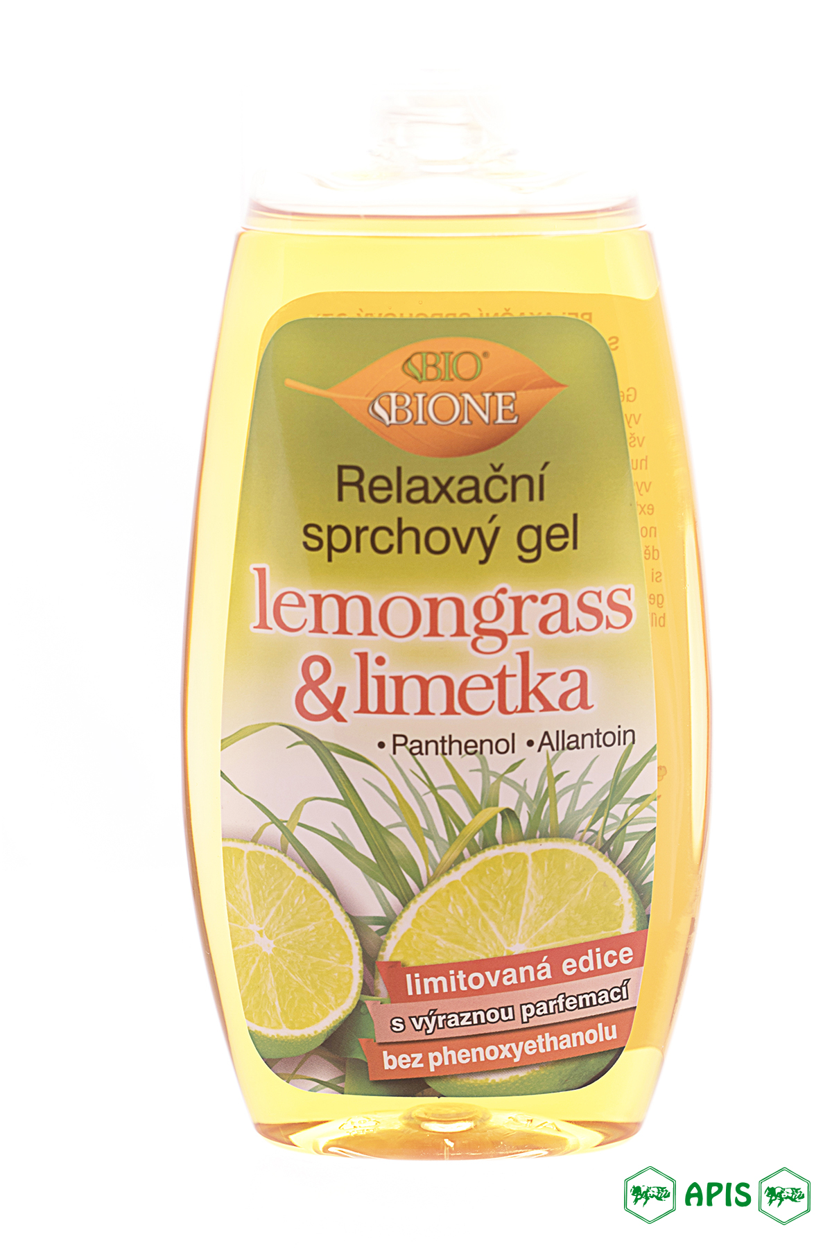 Relaxační sprchový gel lemongrass + limetka 260 ml