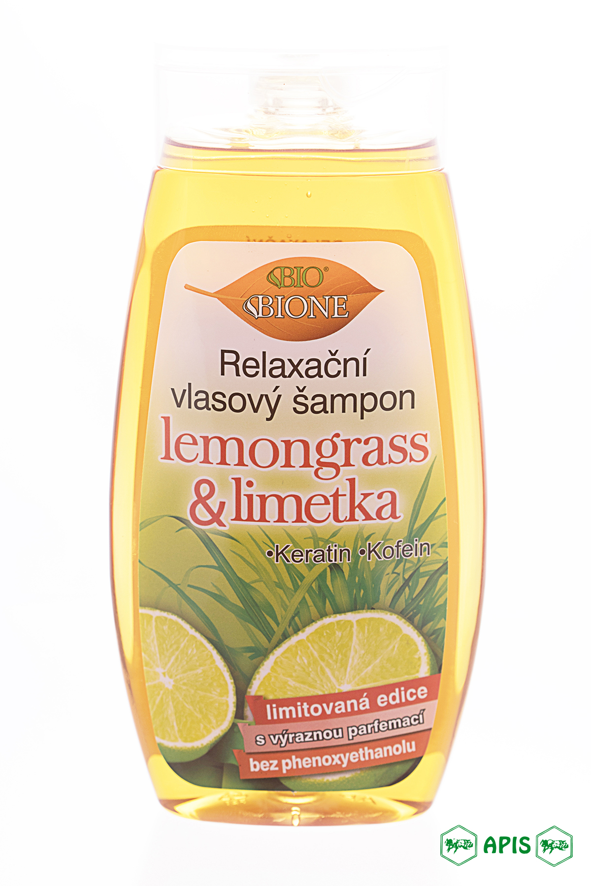 Relaxační vlasový šampon lemongrass + limetka 260 ml