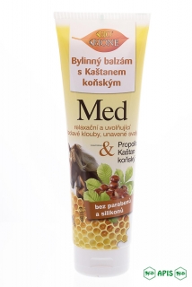 Bylinný balzám s kaštanem koňským Med 300 ml