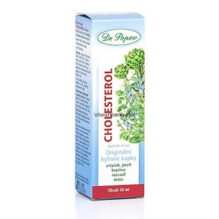 Cholesterol tinktura - bylinné kapky 50 ml