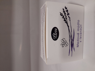 Medové mýdlo s levandulí 90 g